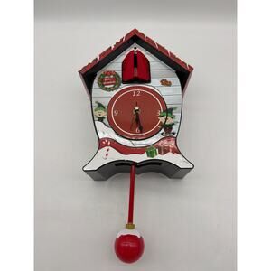 North‎ Pole Cuckoo Sound Clock by Mark Feldstein 12 Christmas Carols Music